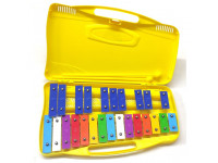 Alysée MT25-C-YL Metalofone Cromático 25 Note Giallo Alysée MT25-C-YL Metalofone Cromático 25 Note Giallo